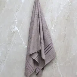 BOMBAY DYEING Charcoal 4 Piece Cotton 400 GSM Towel Set-89