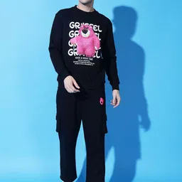 GRIFFEL Men Printed Tracksuits image 1