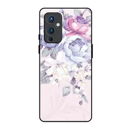 QRIOH Floral Printed OnePlus 9 Back Case Mobile Accessories-picture-22