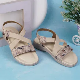 WALKWAY by Metro Women Printed Open Toe Flats-94