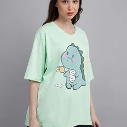 ABSOLUTE DEFENSE Printed Pockets Cotton T-shirt-image-90