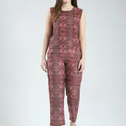 Monte Carlo Printed Top, Jacket & Trousers Co-Ord Set image 2