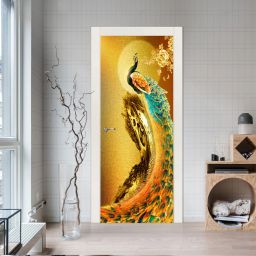 78 inch Door Sticker For door /almirah/frdige/table/wall/office door,home size 30x78 Self Adhesive Sticker-image-41
