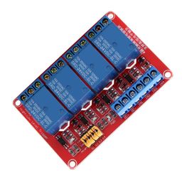 24V 4 Channel Relay Module Trigger With Isolated Support High and Low Level Trigger - RS666124V 4 Channel Relay Module Trigger With Isolated Support High and Low Level Trigger - RS6661 image 1