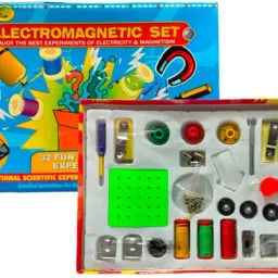 Electromagnetic set For Little Ones, Fun & Intersting Tasks.-60