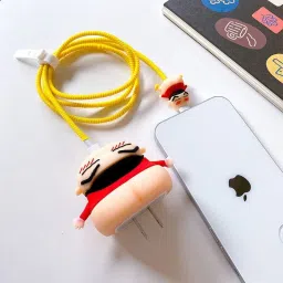 Midos Silicone Press Stud Headphone Case For iPhone Charger 18w / 20w Case-21