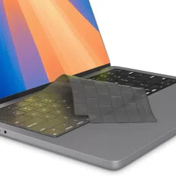 RAYA Silicone Keyboard Cover for MacBook Air 15 M3 & Air 13.6 M2/M3 2024-2021 MacBook Pro 14 / Pro 16 M3 (A2918 A2992 A2779 A2991 A2780) Laptops Keyboard Skin-18