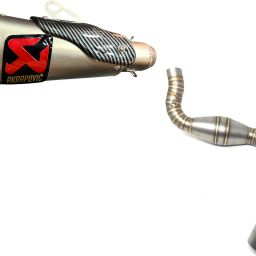1 BMW bike bend pipe, 1 bike exhaust Combo-52