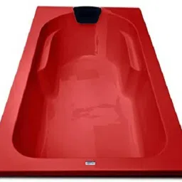 Prestige 4 Feet Acrylic (with Headrest) - Red Alcove Bathtub-image-63