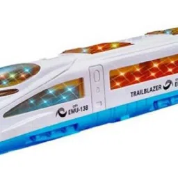 Emu Speed Train For Kids With 3D Lights & Music (Multicolor)-16