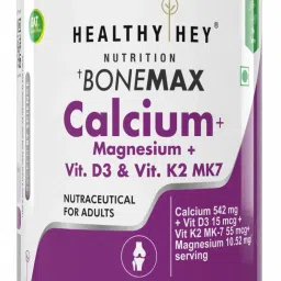 Calcium with Magnesium,Vitamin D3 , K2-Mk7 BoneMax Health Complex Capsules-image-28