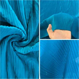 krishnam trends Unstitched Georgette Multipurpose Running Fabric Self Design image 2