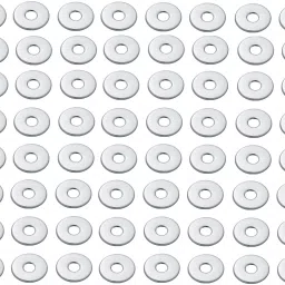 Chrome Plated Round Wall Flange/Free Cap for Taps/Tap Plate Bathroom Mixture in Kitchen/Bathroom Fittings/Wash Area Bathroom Accessories (Pack of 70 PC) Plate Flange-image-30
