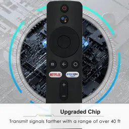 Lacdo Mi X Pro, X series, Mi 5A Mii Tv Remote Voice Remote with Voice Control Bluetooth Remote for Mi-Tv For Devices Mi Android TV, Mi tv, Xiaomi Redmi Mi Smart Tv, MI Smart TV 4A Remote Controller image 4