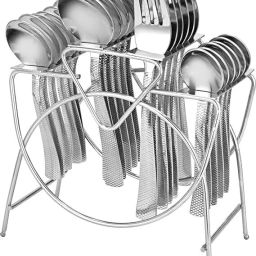 25 Pieces Cutlery Set For Home & Kitchen, Dining Tableware Spoon Set Stainless Steel Cutlery Set-14