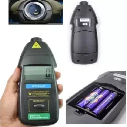 real instruments DT-2234C Non Contact Digital Tachometer Speed RPM Meter Non Contact Tachometer image 3