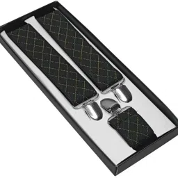DIANDIAN Black Zig Zag 007 Garter-image-1