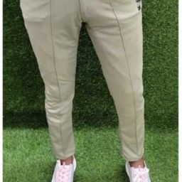 Men Solid Black Track Pants-image-35