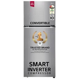 LG 423 Litres 2 Star Frost Free Double Door Convertible Refrigerator with Smart Diagnosis (GL-S422SPZY.DPZZEB, Shiny Steel)-image-20
