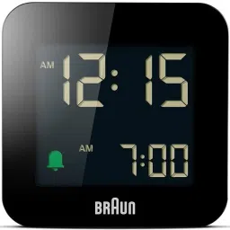 Digital Black Clock-15