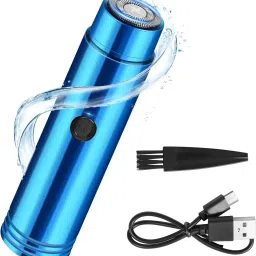 SKYBUCKET Portable Electric Shaver Mini Electric Shaver for Men, Portable USB RechargeableShaver For Men-image-12