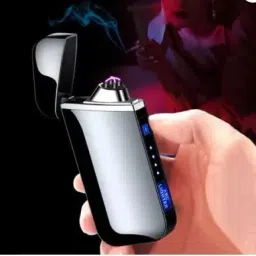 New Arc Cigarette Lighter for Men, Smoking, Gifts, Electric Arc Lighter Plasma Flameless Windproof Lighter with Battery Display USB Rechargeable Lighter Pocket Lighter-28