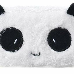 Fur Panda Art Artificial Leather Pencil Box-22