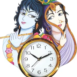 Analog 38 cm X 33 cm Wall Clock-12