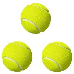 Light Weight Green Colour Tennis Ball (Pack of 3) Tennis Ball-image-23