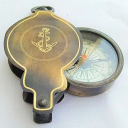 Brass Flip Out compass nautical style vintage sport compass Compass-38