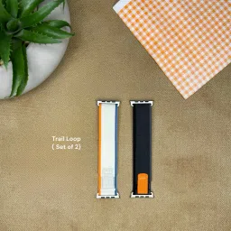 onefit Trail Loop Strap Nylon Watch Band for Watch 42mm/44mm/45mm/49mm (Only Trail Loop, Watch NOT Included) Pack of 2 Smart Watch Strap image 5