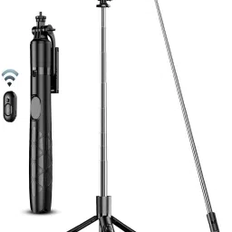 Sancy Selfie Stick Silver Bluetooth Selfie Stick-15