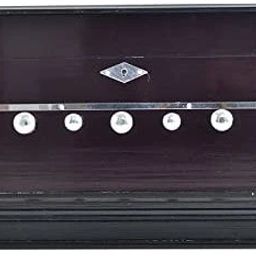 Musical 7 Stopper Doulble Bellow 39 Keys Harmonium With Bag 3.2 Octave Hand Pumped Harmonium-image-70