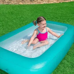 5.5 Ft Bestway Inflatable Swimming Pool For Kids Summer Season With Free Pump Inflatable Swimming Pool-34