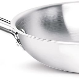 Triply Fry Pan, 3 Layer Stainless Steel Fry Pan 20 cm diameter 1 L capacity-image-50
