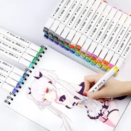misty alle 2 IN1 MARKER AND HIGHLIGHTER TWO WAY HIGHLIGHTER MARKER PACK OF 12 image 3
