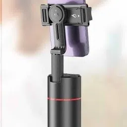 EVAAENTERPRISES P02 Gimbal Selfie Stick 2 Axis Gimbal for Mobile, Camera image 4