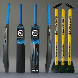 PLAY SMART KIT WITH PVC BAT AND STUMP FOR JUNIORS Cricket Kit-image-30