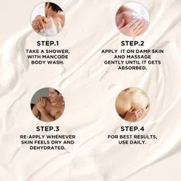 MANCODE Cocoa Butter Body Yogurt 100Gm image 3