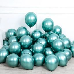 Solid HD Metallic Balloons Birthday Anniversary Christmas BabyShower House Party Decor Balloon-image-13