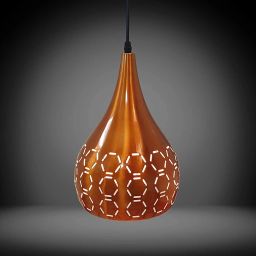 ayoulights Pendant Vintage Jali Design with Circular Ceiling Hanging Light (WITH BLUB) Ceiling Lights Lamp Shade image 2