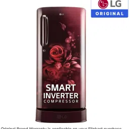 lg 185 L Direct Cool Single Door 5 Star Refrigerator with Base Drawerwith Smart Inverter Compressor, Smart Connect, Fast Ice Making image 2