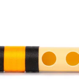 PVC Fiber C Natural Bansuri Higher Octave RIGHT PVC Flute-17