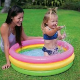 maple toys (MAP-23) 2 FEETS(61 CM) WIDTH AND 22CM HEIGHT ,WITH AIR PUMP. Inflatable Swimming Pool, Inflatable Toy Pump image 5