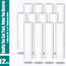New High Quality 5 Micron 10-inch PP Spun Filter Candle(12_PACK) Solid Filter Cartridge-picture-11