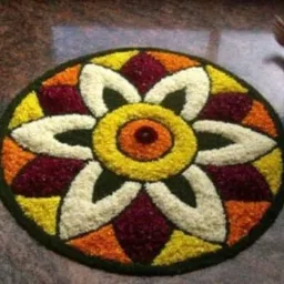 Multicolor Polyester Area Rug-image-7