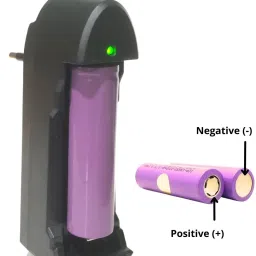UNIXAA Single Slot Battery Charger With LED Indicator Lithium-ion RechargeableCamera Battery Charger image 4