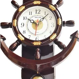 click n ship Analog 36 cm X 26 cm Wall Clock image 4