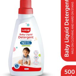 Baby Laundry Detergent ,500ml, pH Balanced Dermatologically tested formula Liquid Detergent-8