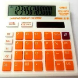 512 WTC Basic Calculator for Personal or Office use Orange BasicCalculator-38